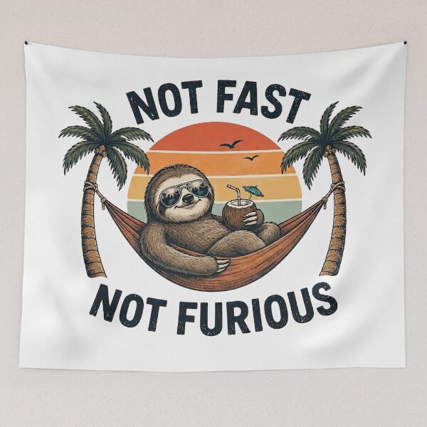 Item preview, Not Fast, Not Furious designed and sold by Tranquilityyy.