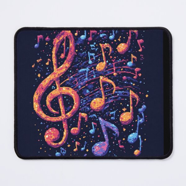 Item preview, Cosmic Symphony: Retro Pixel Music Notes designed and sold by thepixelcloset.