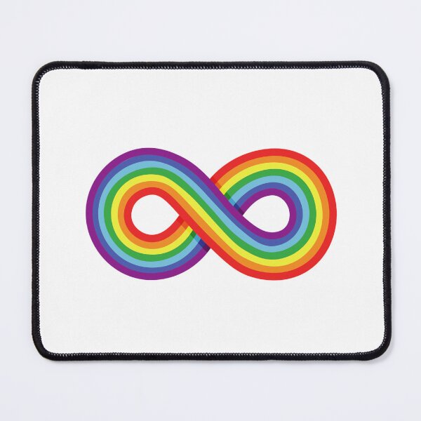 Item preview, Vibrant Rainbow Infinity Symbol designed and sold by DailyDoodlesBySumbul.