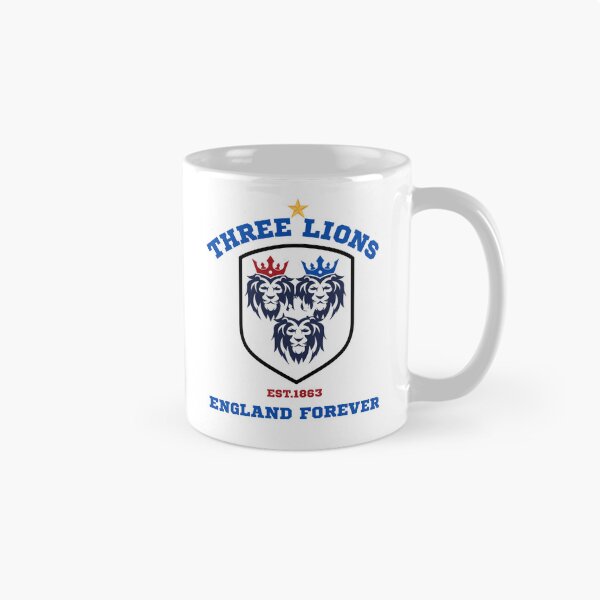 Item preview, Three Lions England Forever Football Fan Graphic designed and sold by WildTrace.