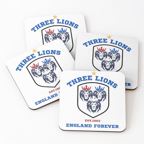 Item preview, Three Lions England Forever Football Fan Graphic designed and sold by WildTrace.