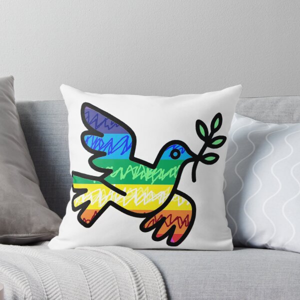 Item preview, Peace Art Rainbow Dove  designed and sold by LowEndGraphics.