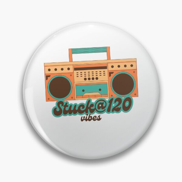 Item preview, Boombox Stuck@120 Logo designed and sold by Stuck@120 Merch.