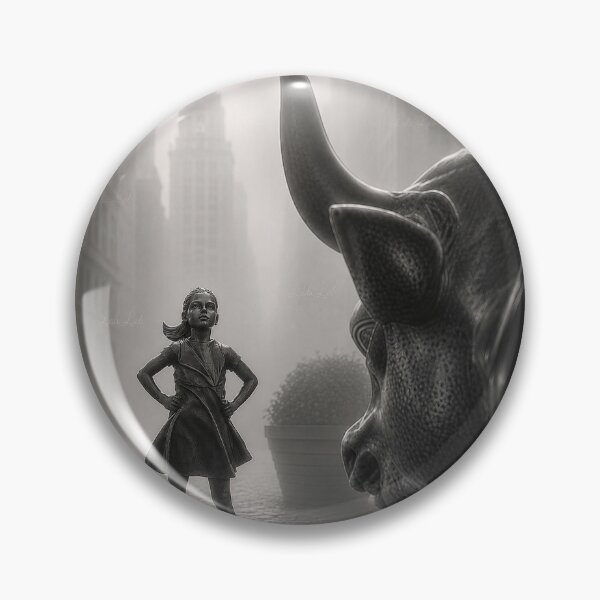 Item preview, Wall Street Courage designed and sold by LuluLeb.