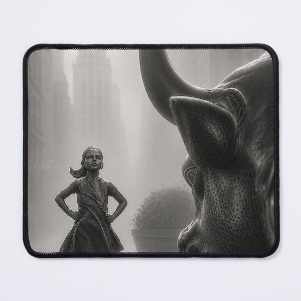 Item preview, Wall Street Courage designed and sold by LuluLeb.