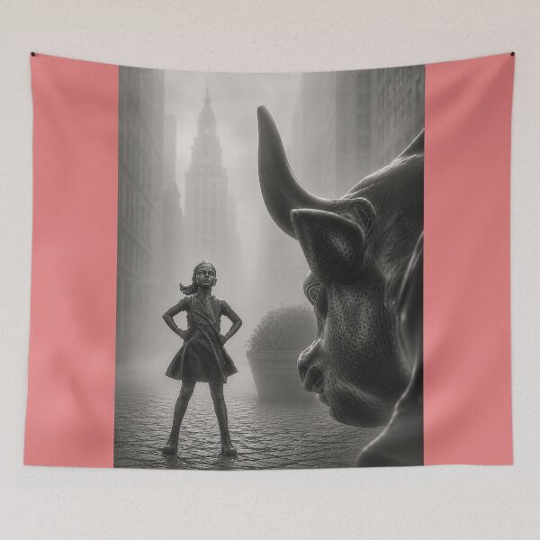 Item preview, Wall Street Courage designed and sold by LuluLeb.