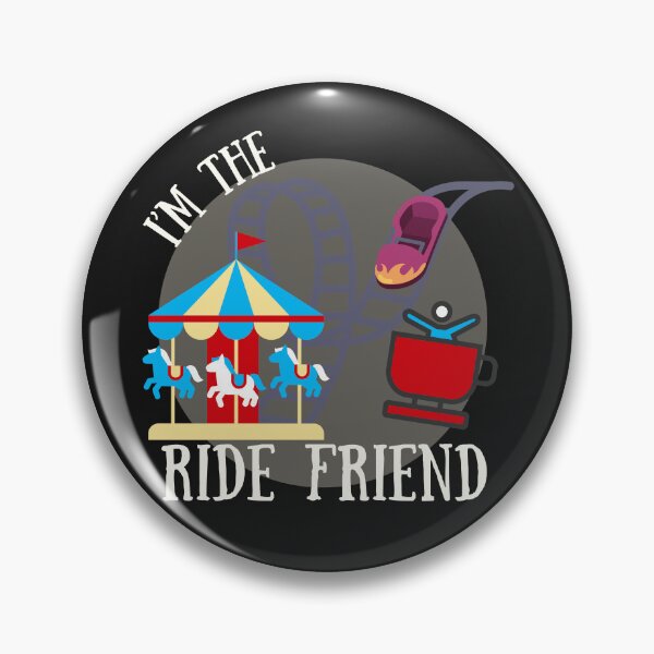 Item preview, I'm The Ride Friend Theme Park Vacation Shirt designed and sold by LAJdesigns.