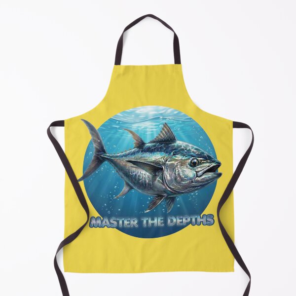 Item preview, Northern Tide King | Fantasy Realism Tuna Ocean Wildlife Art designed and sold by Chroma Dreams .