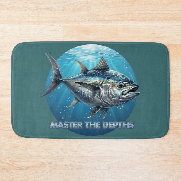 Item preview, Northern Tide King | Fantasy Realism Tuna Ocean Wildlife Art designed and sold by Chroma Dreams .