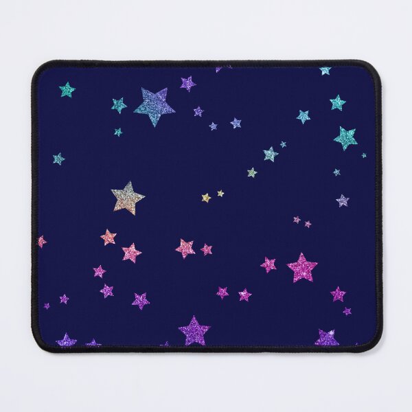 Item preview, Colorful Glitter Stars Magic Pattern designed and sold by SolutionsArt.