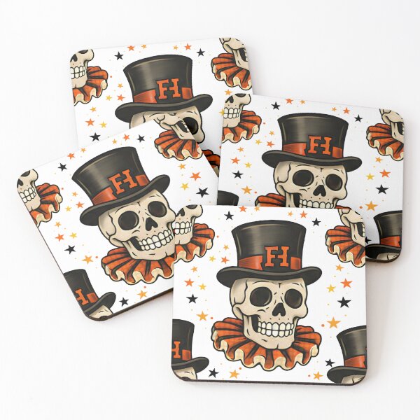 Item preview, Funhaus Circus Skull Top Hat designed and sold by tviyluv.