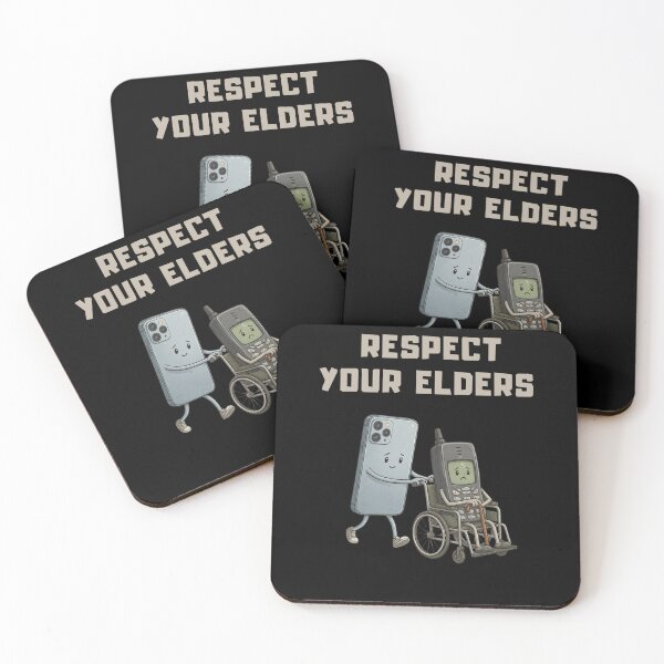 Item preview, Respect Your Elders Phone Funny designed and sold by DailyPrintLab.