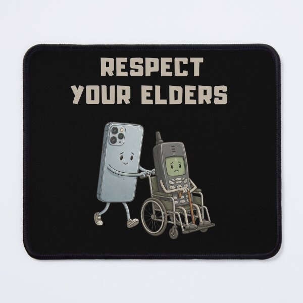 Item preview, Respect Your Elders Phone Funny designed and sold by DailyPrintLab.