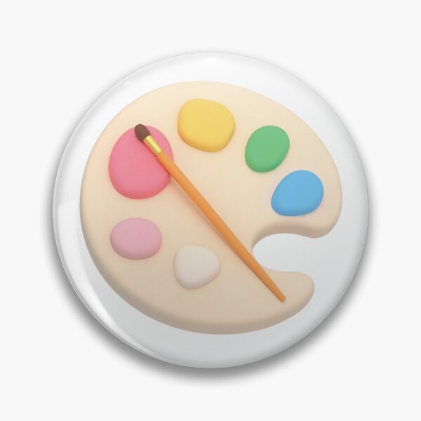 Item preview, Cute 3D Artist Paint Palette designed and sold by DailyDoodlesBySumbul.