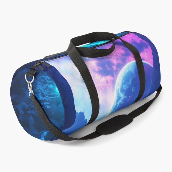 Item preview, Stellar Bioluminescent Canyon Alien Planet Landscape designed and sold by Luminous Wilds.