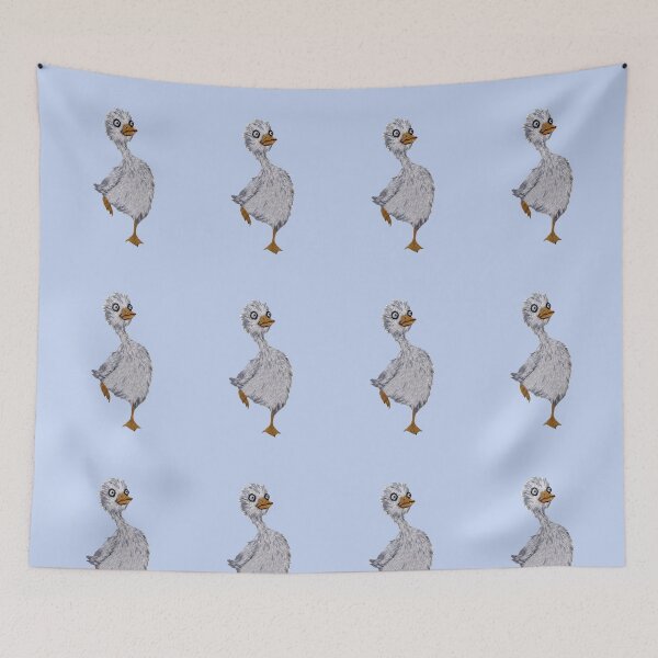 Item preview, An angry duckling hand-embroidery designed and sold by Alsa-handembroidery.