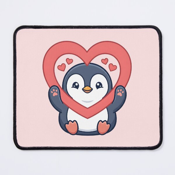 Item preview, Cute Kawaii Heart Penguin  designed and sold by dreephic22.