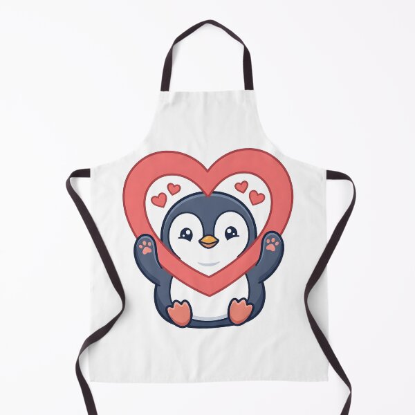 Item preview, Cute Kawaii Heart Penguin  designed and sold by dreephic22.