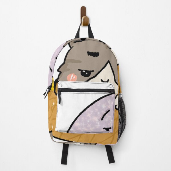 Item preview, Meh Cat Unicorn Hat | Social Battery Low Cat Sticker designed and sold by chupichapa.