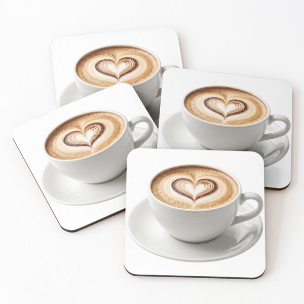 Item preview, Cozy Cafe Vibes - Heart Shaped Coffee Foam designed and sold by BrewChef.