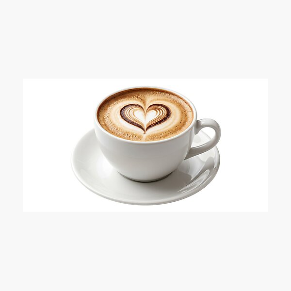 Item preview, Cozy Cafe Vibes - Heart Shaped Coffee Foam designed and sold by BrewChef.