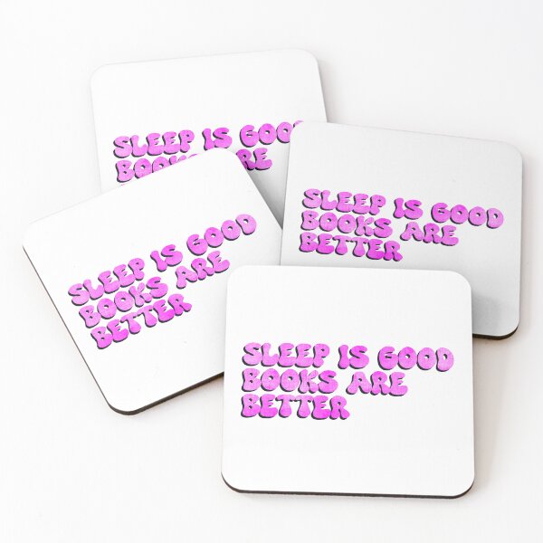 Item preview, Sleep is good books are better pink designed and sold by Sticker32123.
