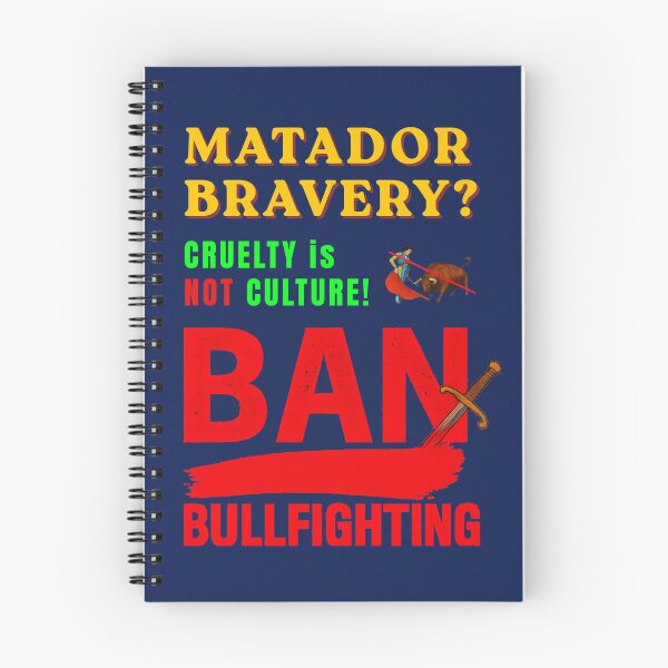 Item preview, BAN BULLFIGHTING — Cruelty Is Not Culture | Anti‑Bullfighting Activist Design designed and sold by Pawethic Prints Studio.