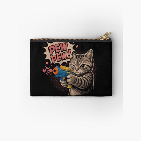 Item preview, Pew Pew Cat Shirt – Funny Cat Vintage Comic Tee – Grumpy Cat Pew Pew – Sarcastic Cat Gift – Cat Lover Humor Shirt designed and sold by @SHINTOSARTSTORE.