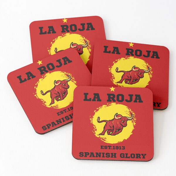 Item preview, La Roja Spanish Bull Football Fan Graphic designed and sold by WildTrace.