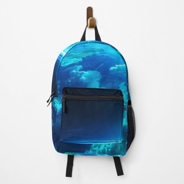 Item preview, Floating Sky Ocean Bioluminescent Alien World designed and sold by Luminous Wilds.