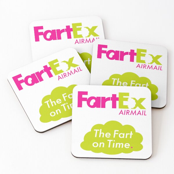 Item preview, FartEx Airmail - The Fart on Time designed and sold by gbgraphics88 arts and fun!.