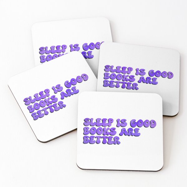 Item preview, Sleep is good books are better purple designed and sold by Sticker32123.