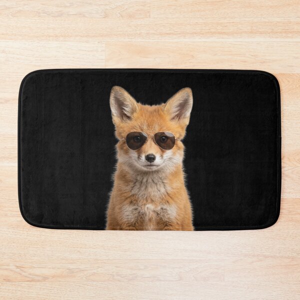 Item preview, Cute Baby Fox Wearing Sunglasses Funny designed and sold by RareLavender.