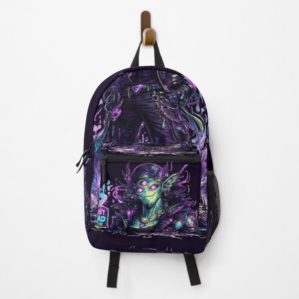 Item preview, Neon Cyber Dad Alien Creepy Cute Art designed and sold by ChaEmm_Studio.