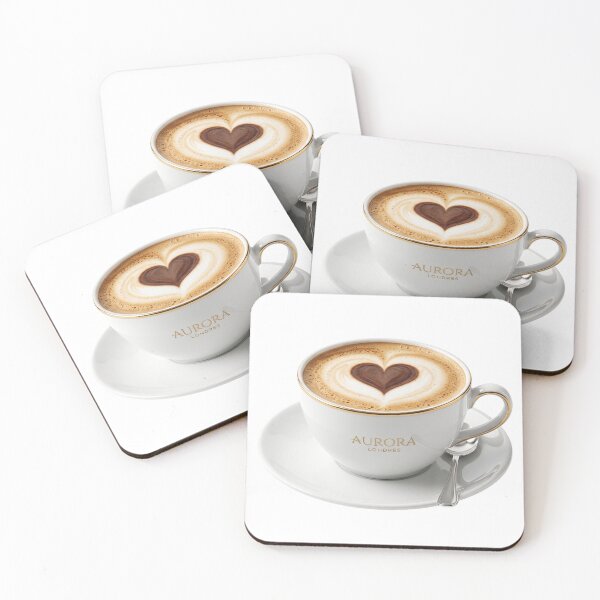 Item preview, Morning Coffee Love - Heart Latte Aesthetic designed and sold by BrewChef.