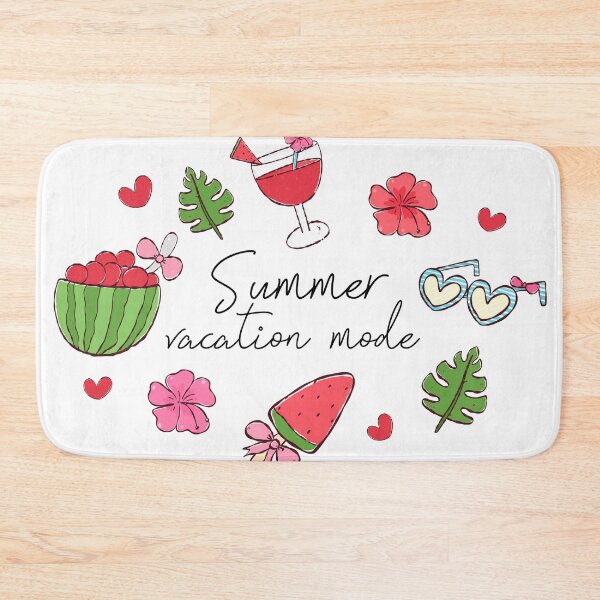 Item preview, Summer Vacation Mode Cute Summer Design designed and sold by lichichu.