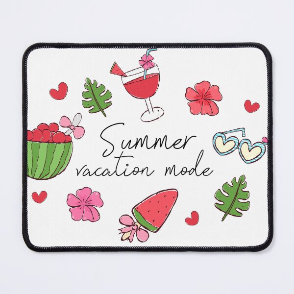 Item preview, Summer Vacation Mode Cute Summer Design designed and sold by lichichu.