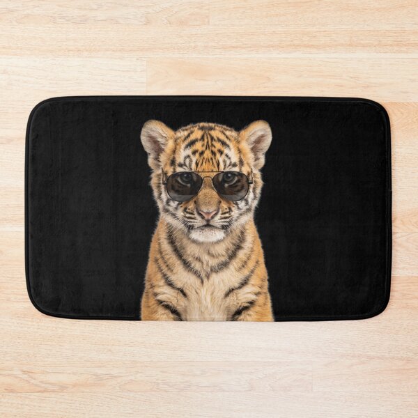 Item preview, Cute Baby Tiger Wearing Sunglasses Funny designed and sold by RareLavender.