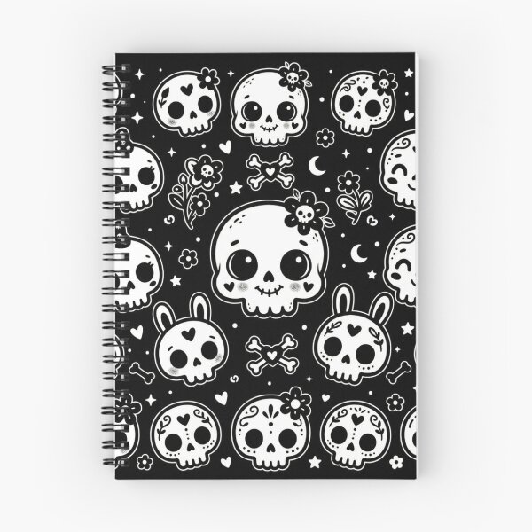 Item preview, black skeleton pattern designed and sold by WellN.