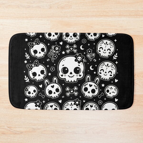 Item preview, black skeleton pattern designed and sold by WellN.