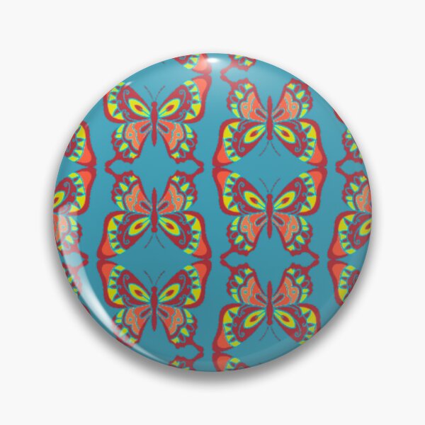 Item preview, Elegant Butterfly Pattern - Colorful Seamless Ornamental Design designed and sold by DreamsArtwear.