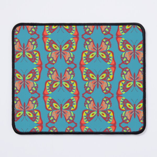 Item preview, Elegant Butterfly Pattern - Colorful Seamless Ornamental Design designed and sold by DreamsArtwear.