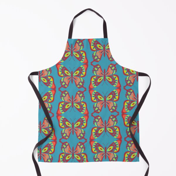 Item preview, Elegant Butterfly Pattern - Colorful Seamless Ornamental Design designed and sold by DreamsArtwear.