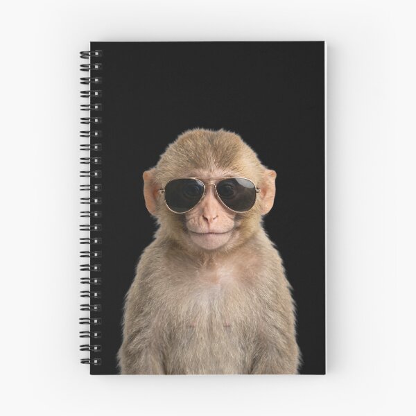 Item preview, Cute Baby Monkey Wearing Sunglasses Funny designed and sold by RareLavender.