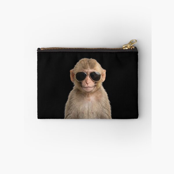 Item preview, Cute Baby Monkey Wearing Sunglasses Funny designed and sold by RareLavender.