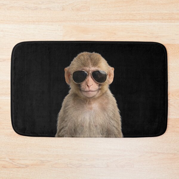 Item preview, Cute Baby Monkey Wearing Sunglasses Funny designed and sold by RareLavender.