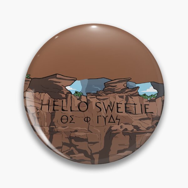 Item preview, Doctor Who Hello Sweetie River Song Cliff Edge Graphic designed and sold by Vortex-Visuals.