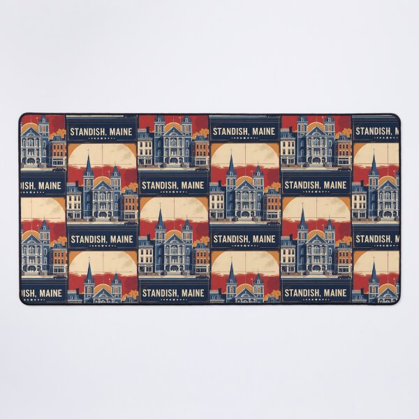 Item preview, Standish Maine 1950s USA Vintage Travel Tourism designed and sold by TravelersGems.