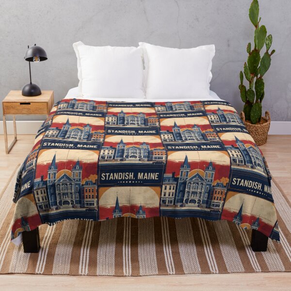 Item preview, Standish Maine 1950s USA Vintage Travel Tourism designed and sold by TravelersGems.