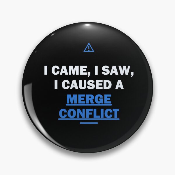 Item preview, I came, I saw, I caused a merge conflict - Coder Gift designed and sold by Harlo.co.